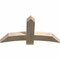 Ekena Millwork Bellingham Rough Sawn Timber Gable Bracket, Douglas Fir, 48"W x 26"H x 4"D x 6"F, 13/12 Pitch GBW048X26X0406BEL00RDF - alternate 3